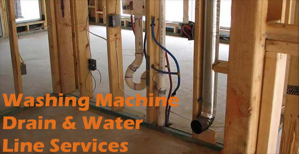 Washing Machine Drain & Water Line Services
